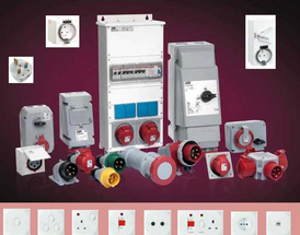 Industrial & Domestic Sockets,Plugs & switches